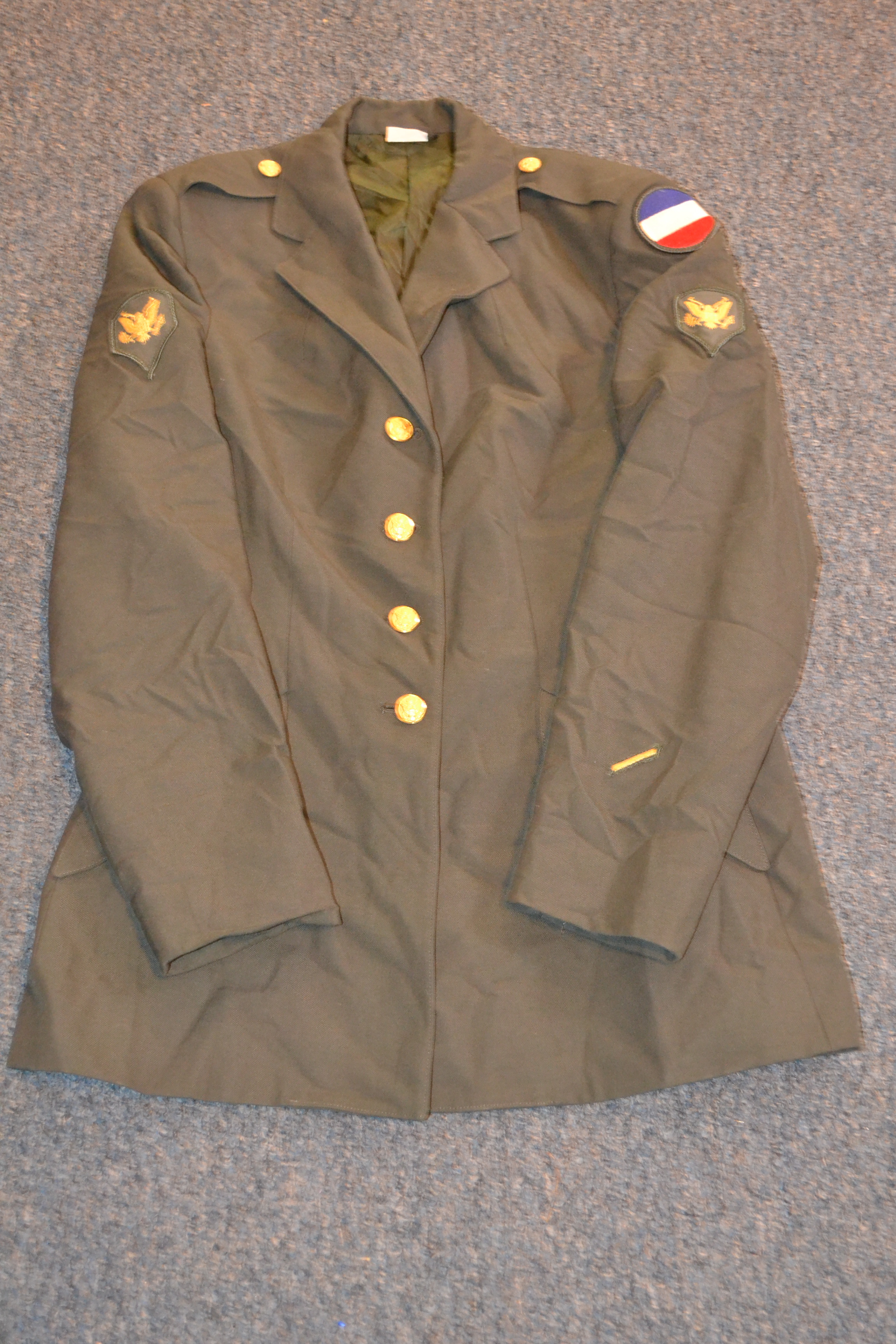 guess military jacket womens