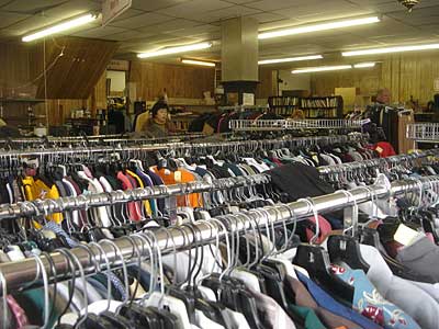Thrift Stores on Thrift Shopping  Thrift Shopping Tips  Racks Of Clothes