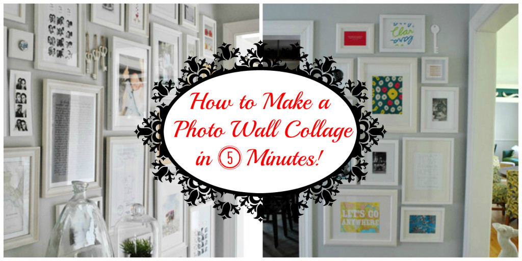 How to Make a Photo Wall Collage in 5 Minutes