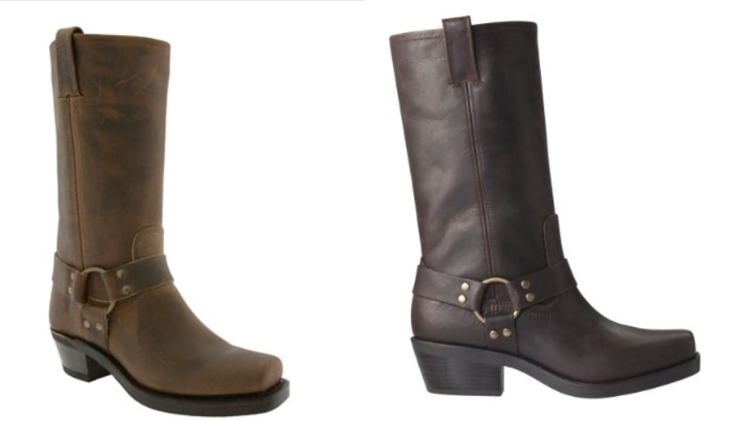 vegan harness boots