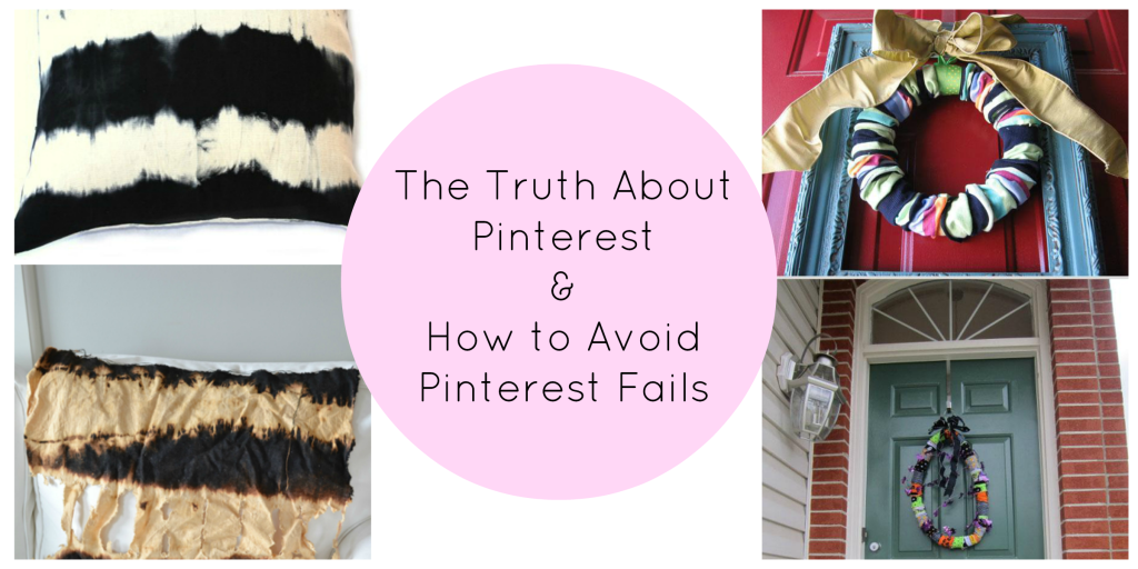 Tips to avoid Pinterest Fails
