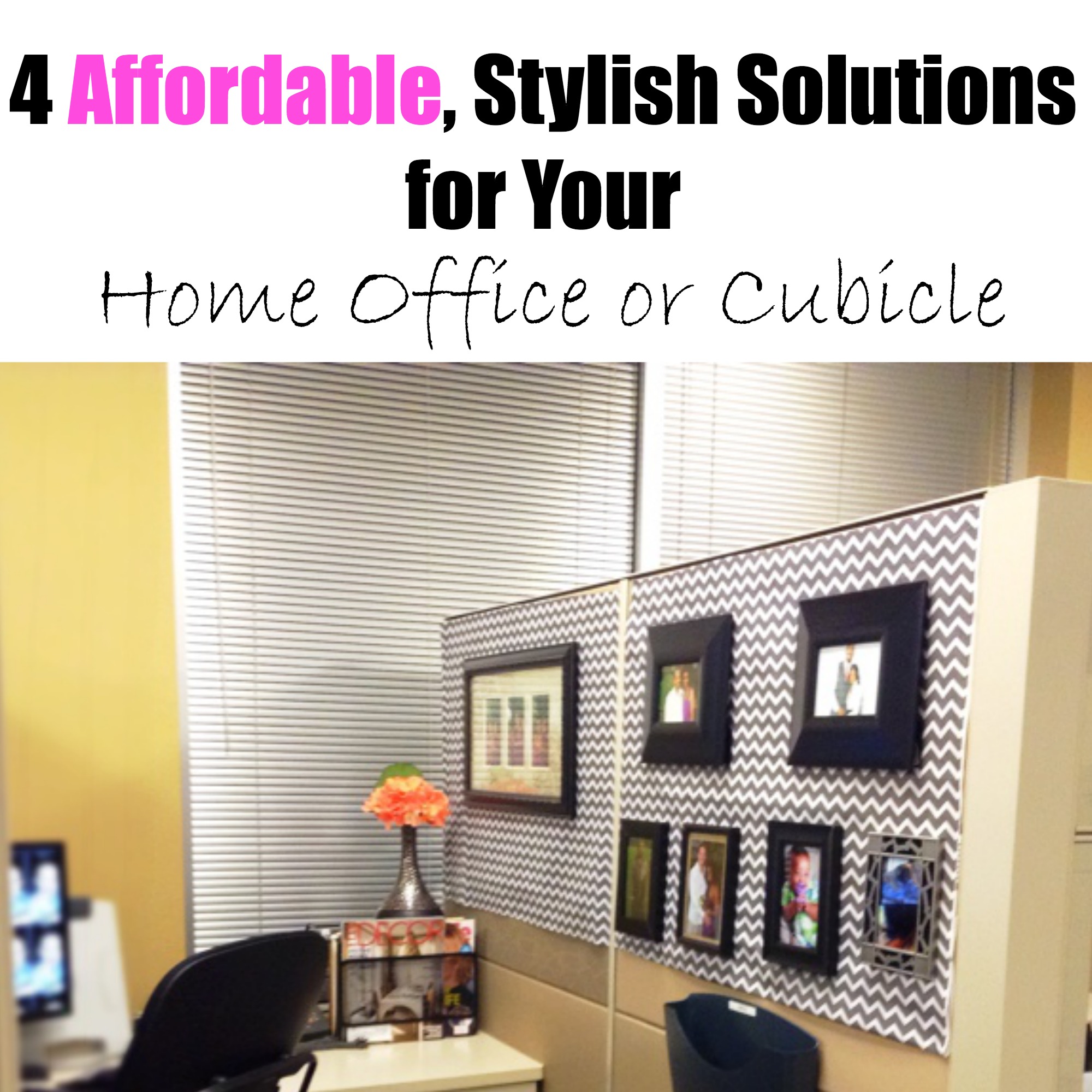 Cubicle decor: chic tips for decorating your desk