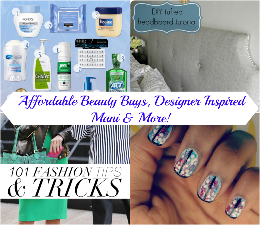 diy headboard, peter pilotto for target manicure, affordable beauty buys