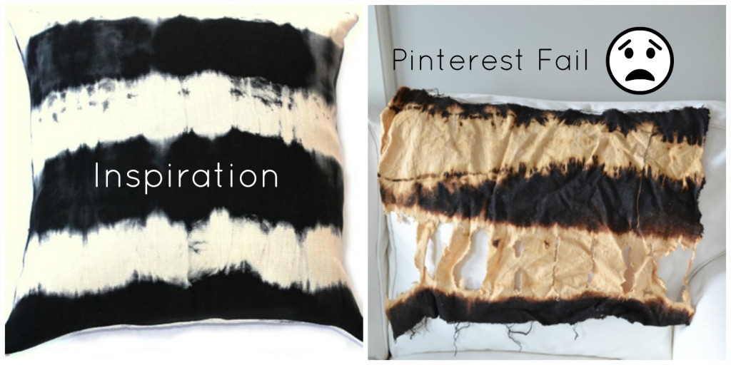 Pinterest Fails: How to Have Realistic Expectations with DIY Projects