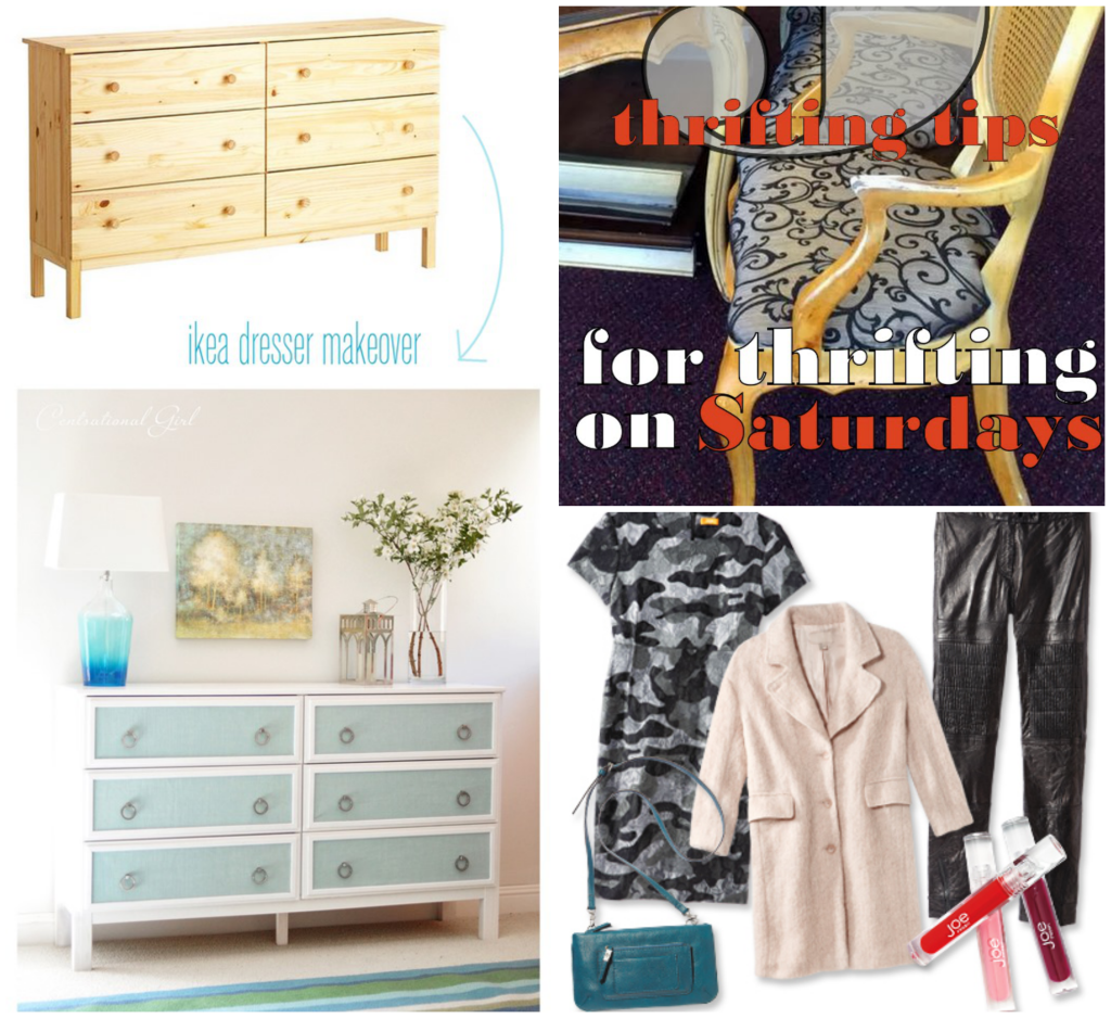 Thrift Shopping Tips & Ikea Furniture Makeovers