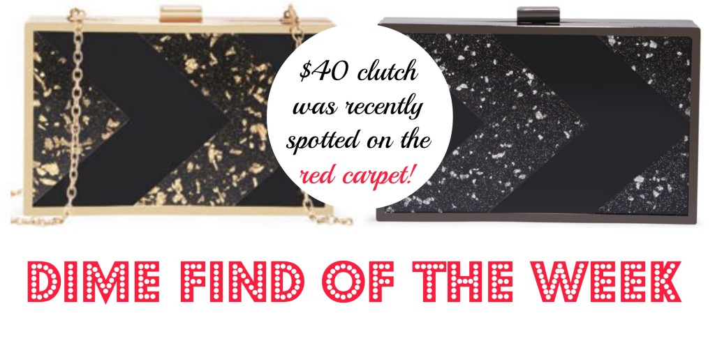 Dime Find of the Week: JustFab statement clutch