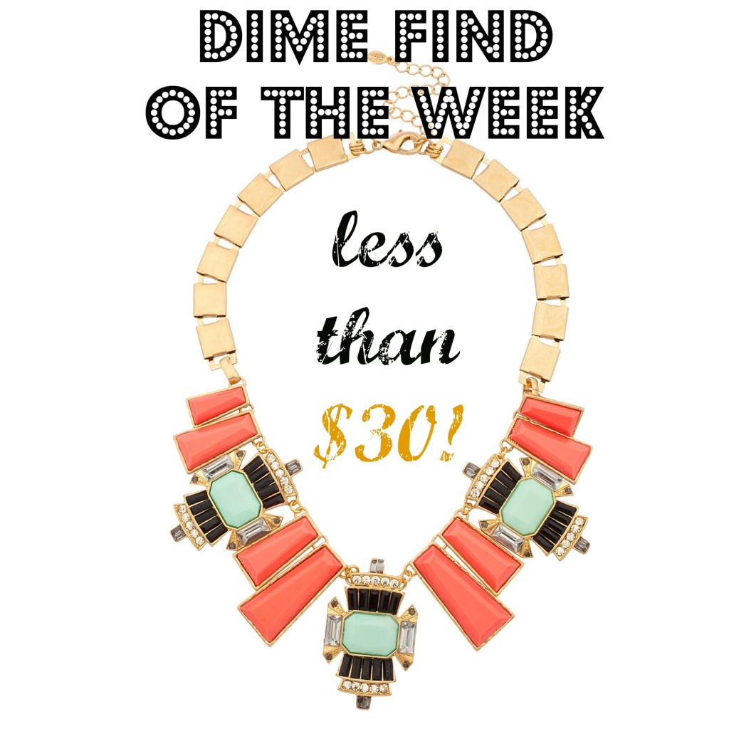 Dime Find of the Week: Prima Donna Statement Necklace