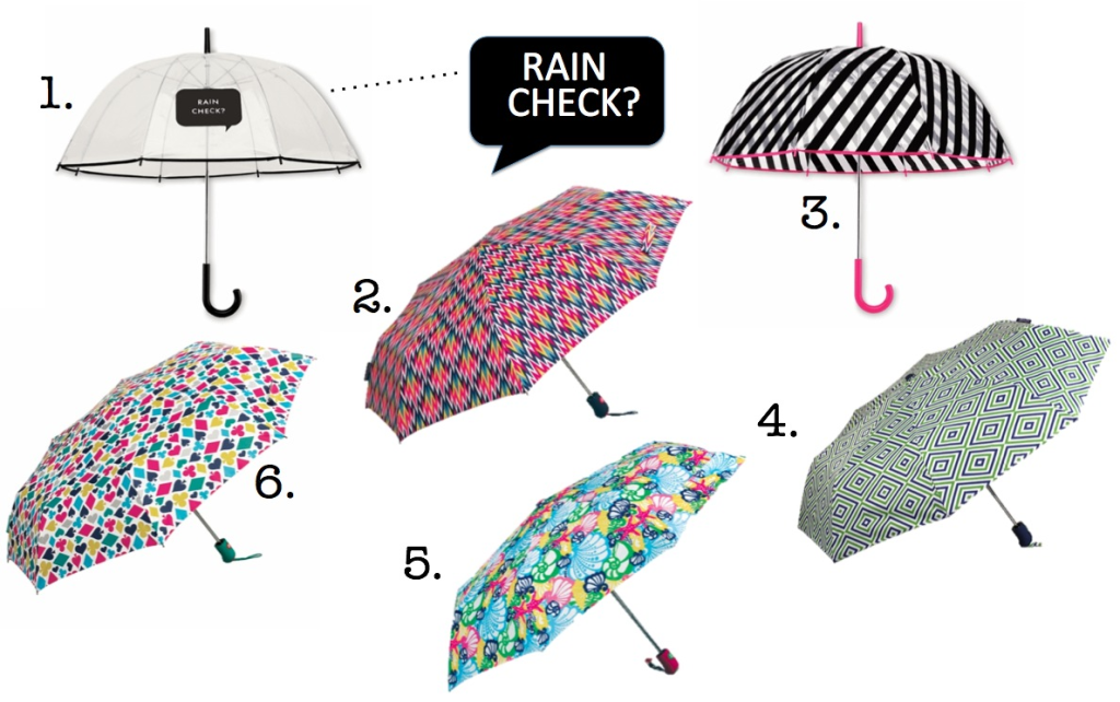 Dime Finds of the Week: Statement Making Umbrellas for Spring Showers