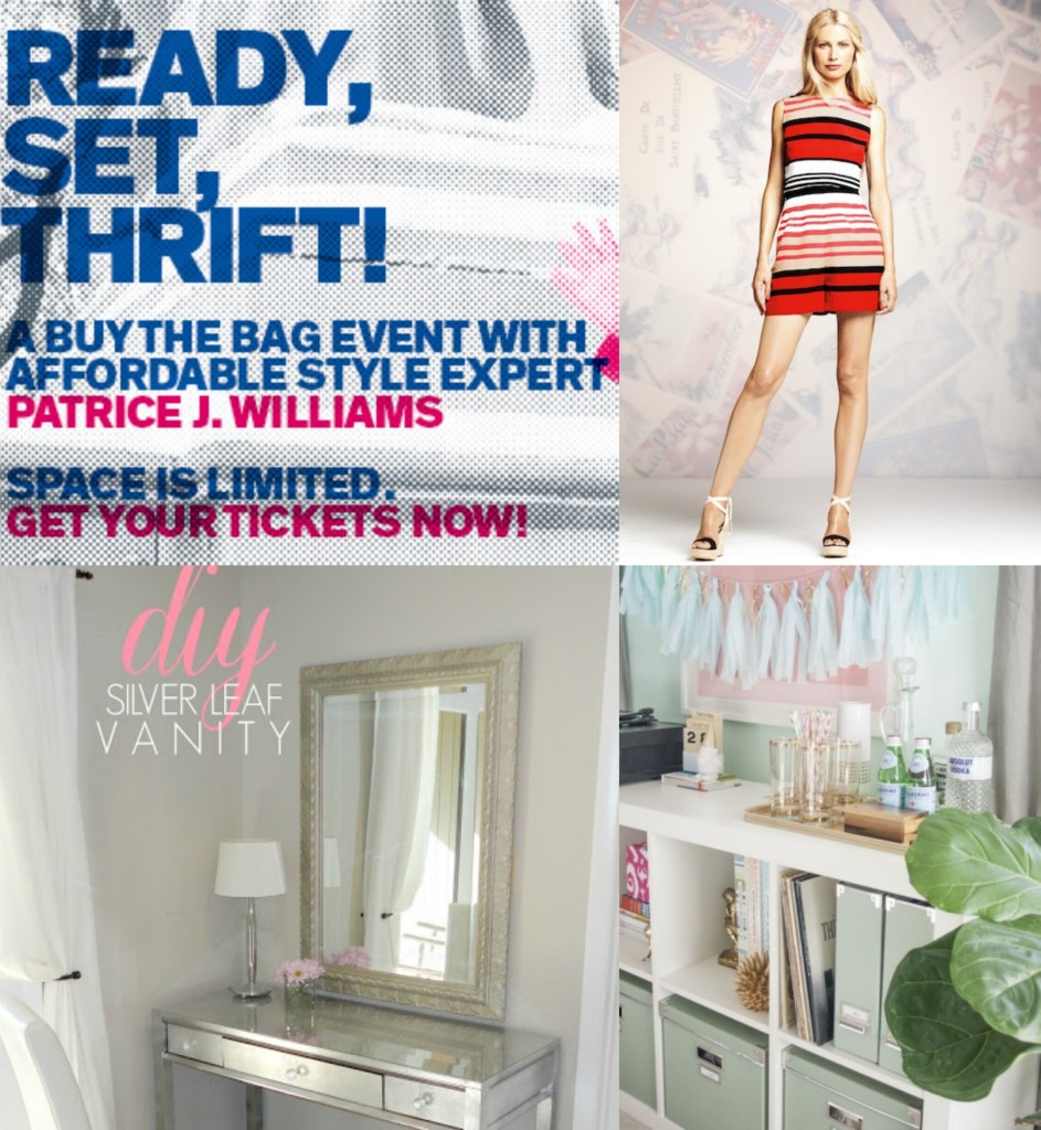 Links to Save By: Thrift Shopping Party + Peter Som for Kohl's Lookbook
