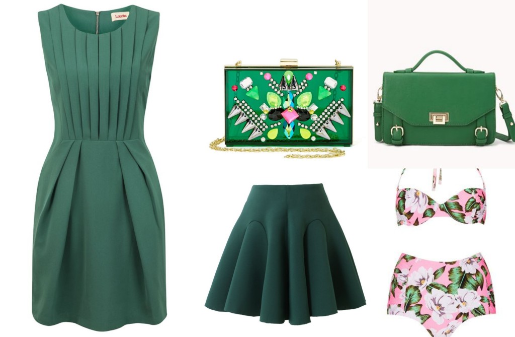 Affordable picks to wear the hot color of the season, emerald green