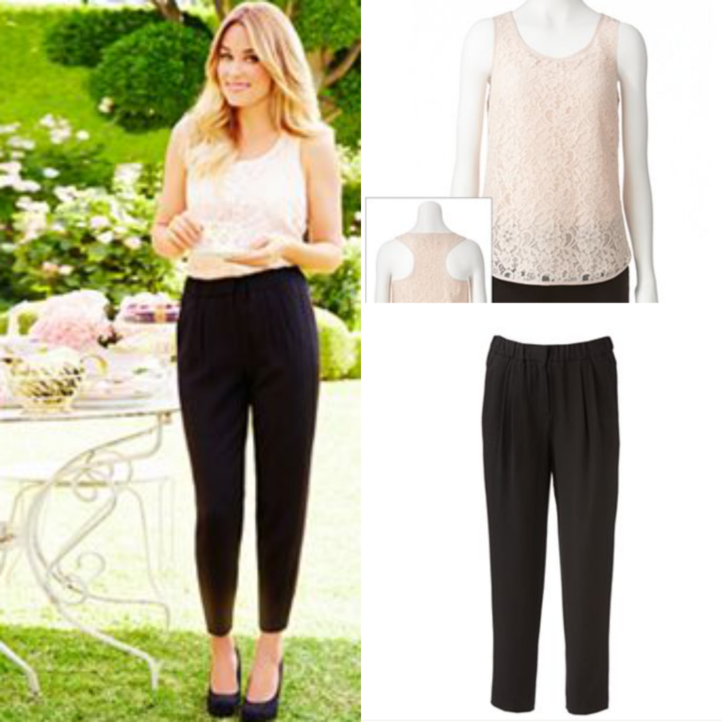 Interview Style: Feminine Top and Slim Pants