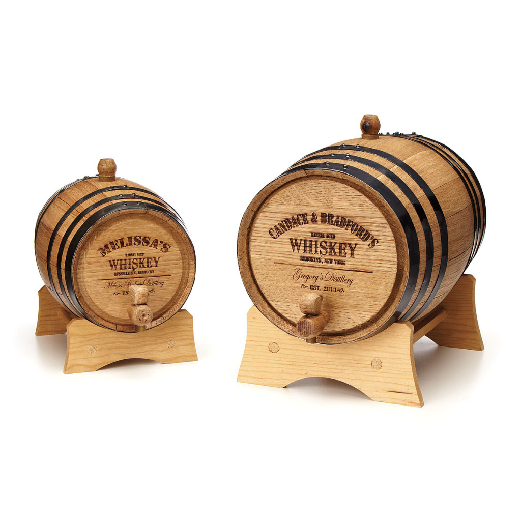 Gift Guide: Personalized Whiskey Barrel