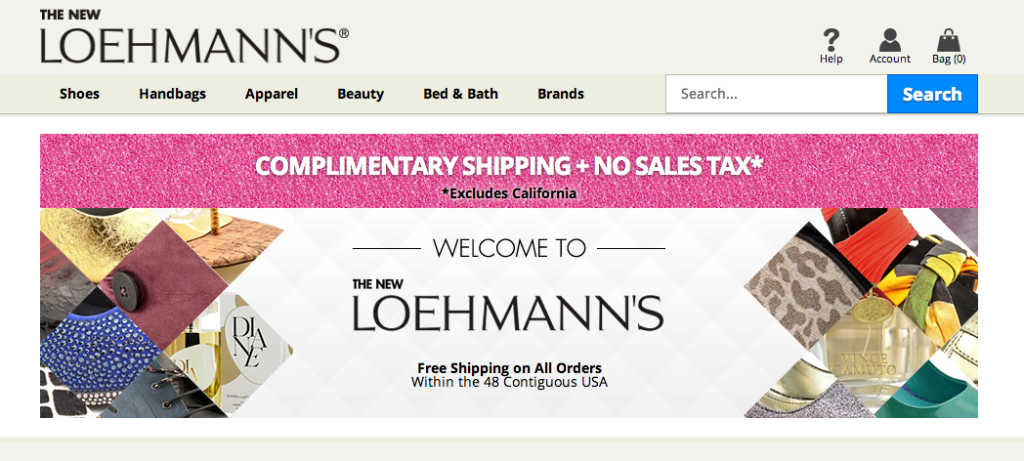 Loehmann's launches new website 