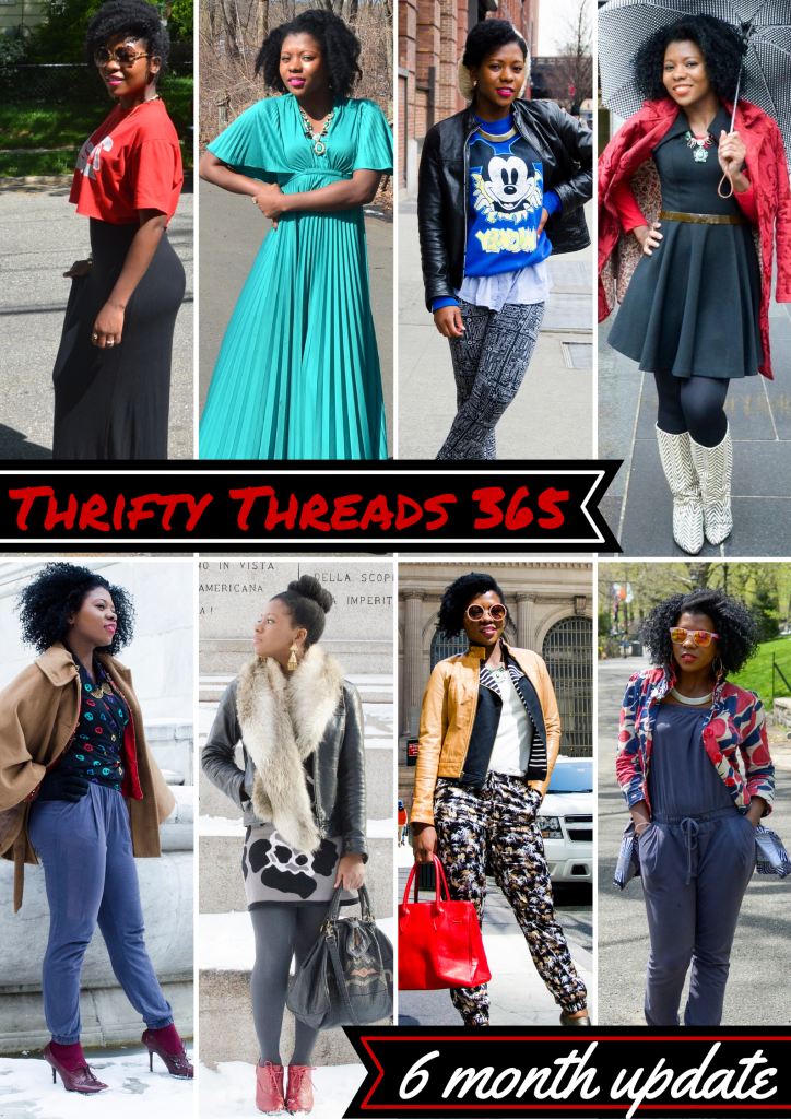 Looking Fly on a Dime: thrifty threads 365 six month update