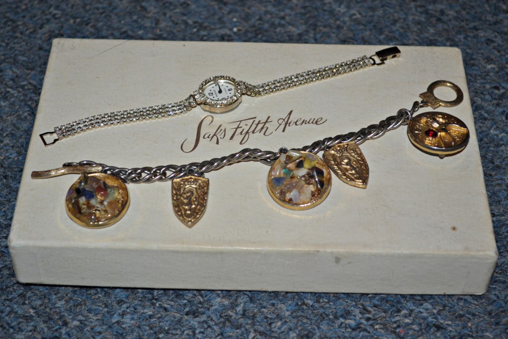 Vintage jewelry from my grandmother's closet, to mine