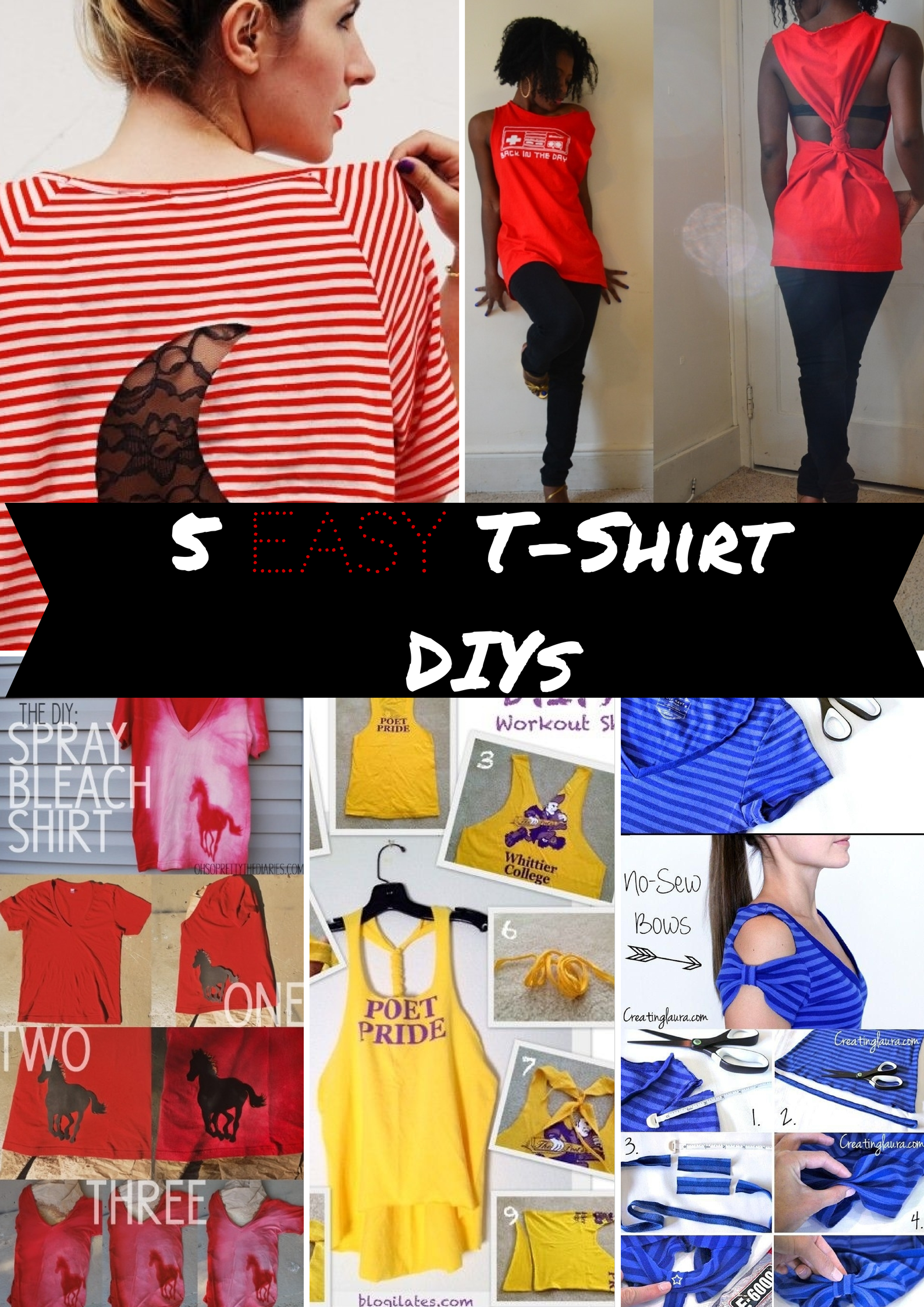 How to Cut a T-Shirt Cute: 9+ Easy & Trendy Styles