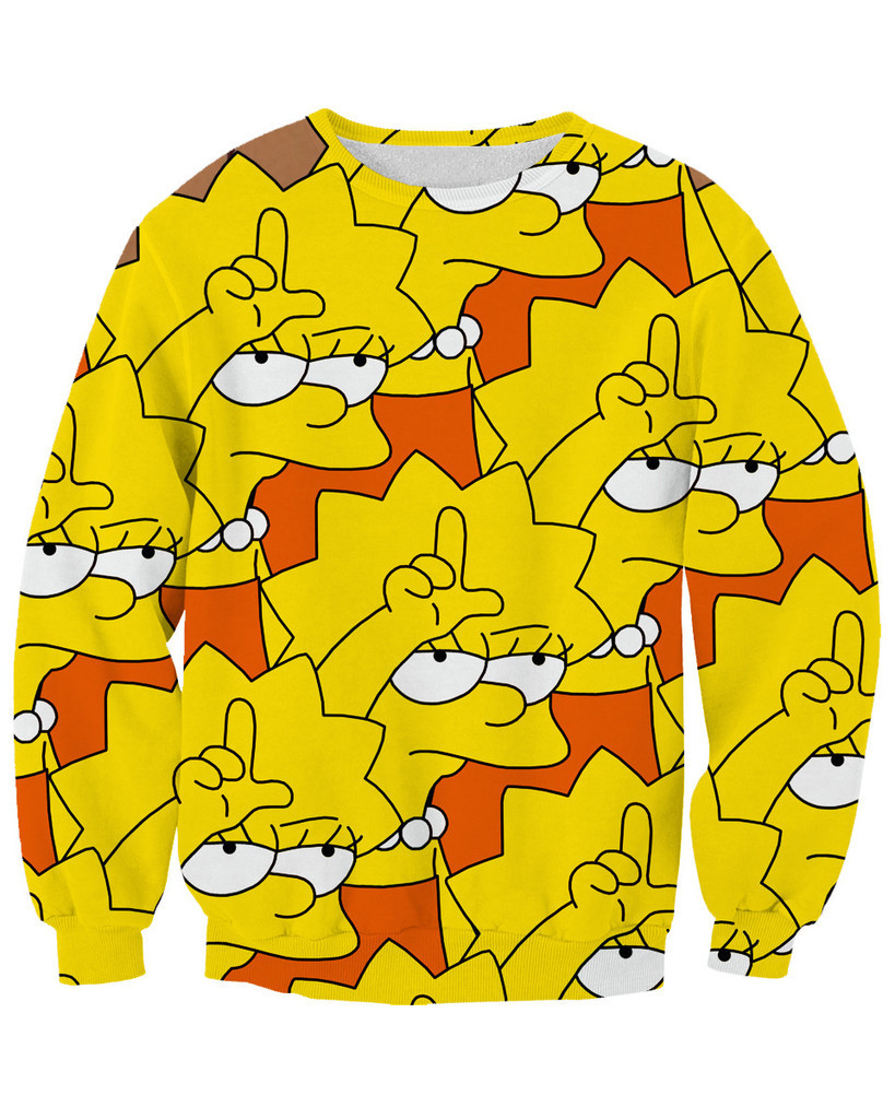 lisa-simpson-sweatshirt-yellow-simpson-sweatshirt-lisa-simpson-loser-sweatshirt