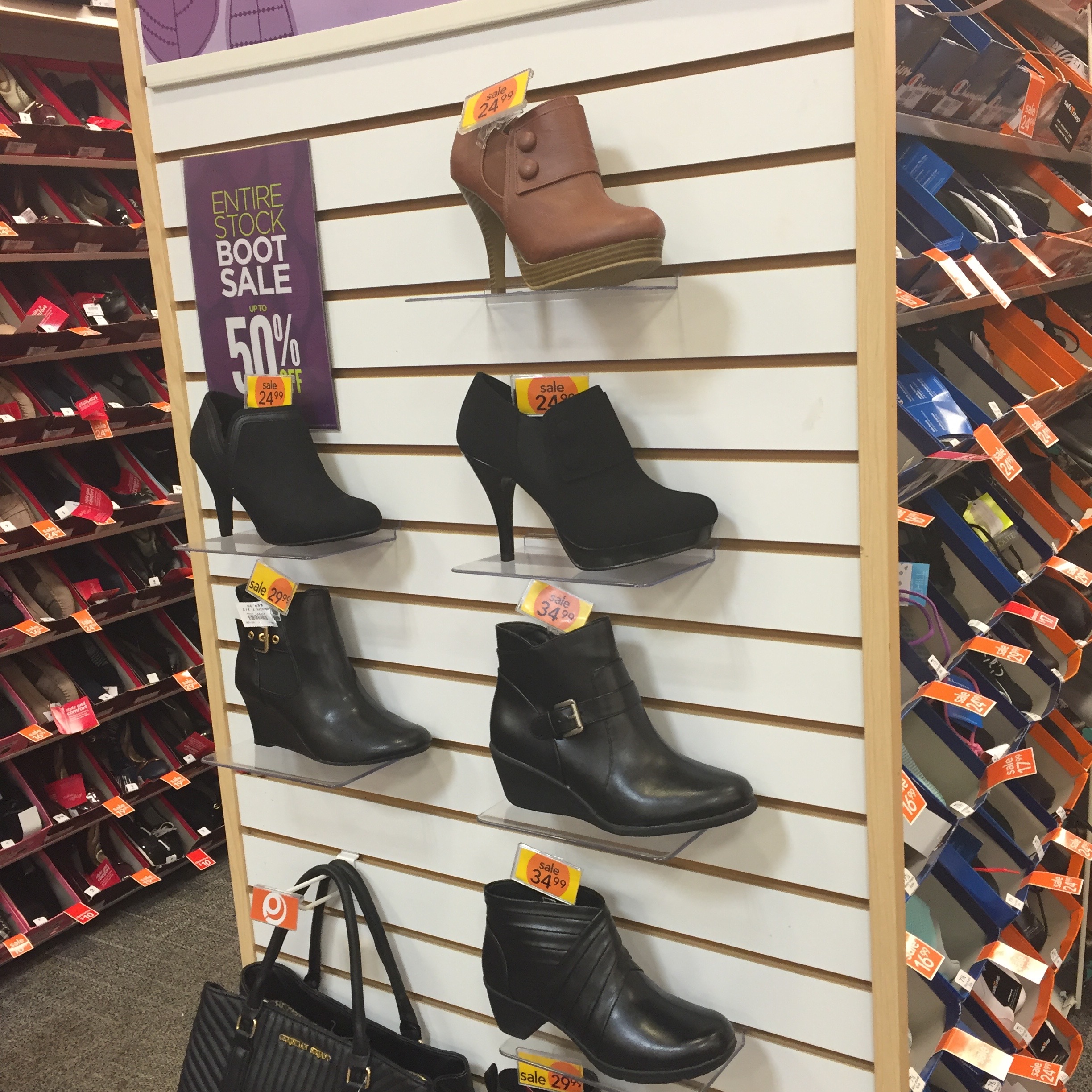 payless fall boots