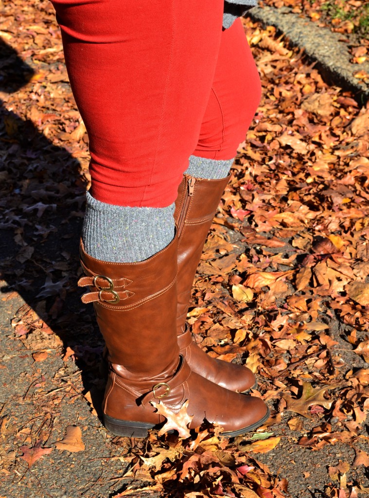 payless-flat-riding-boots-over-the-knee-boot-socks