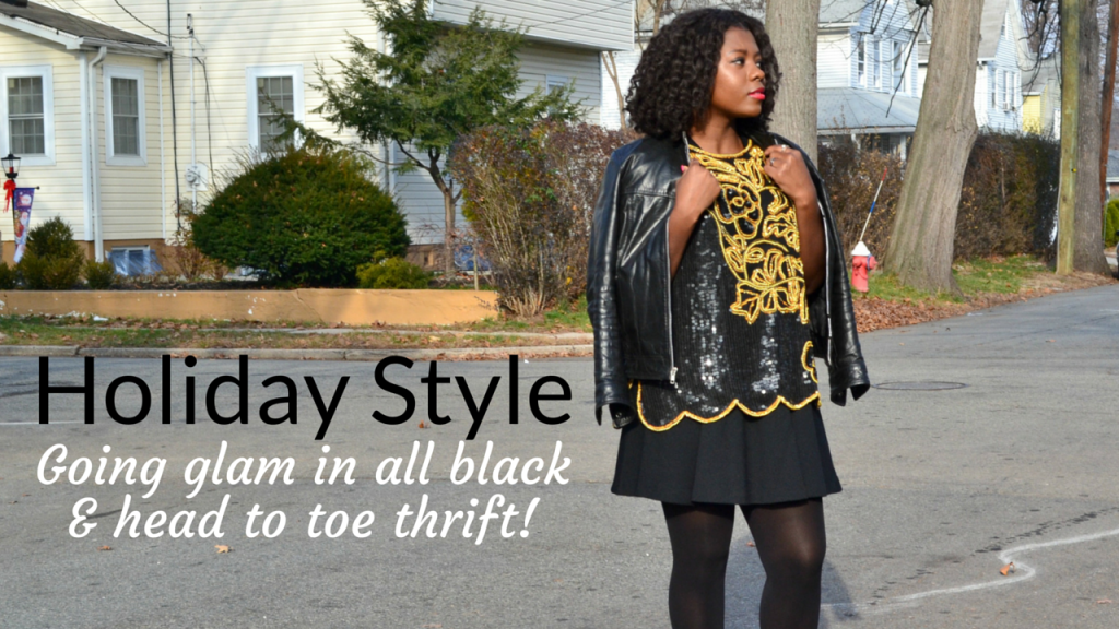 LOOKING-FLY-ON-A-DIME-youtube-thrift-store-style-holiday-lookbook