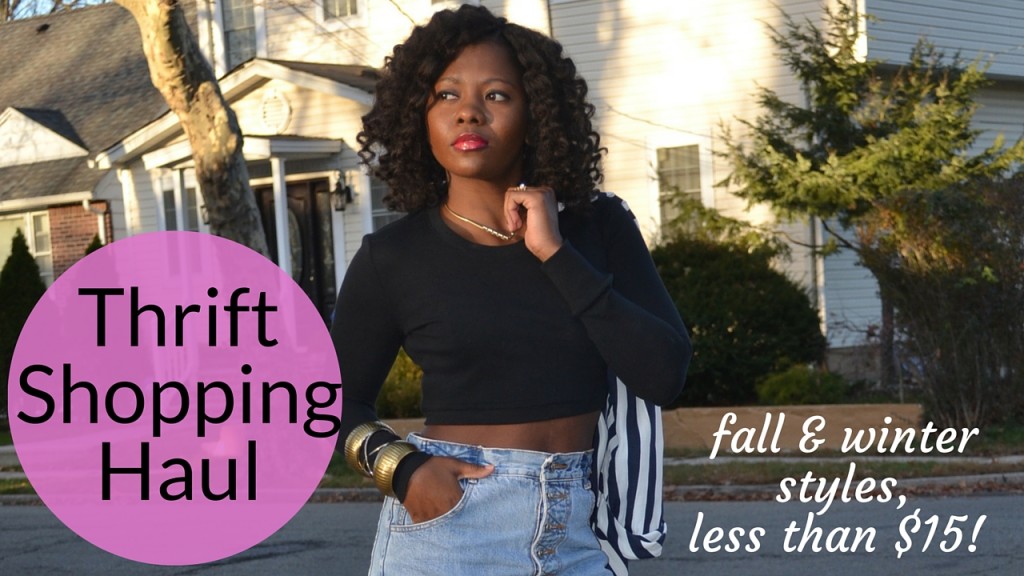 Thrift Shopping Haul - Fall and Winter Essentials for less than $15