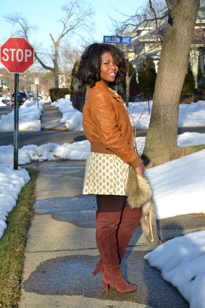 Thrifty Threads: Styling Over the Knee Boots