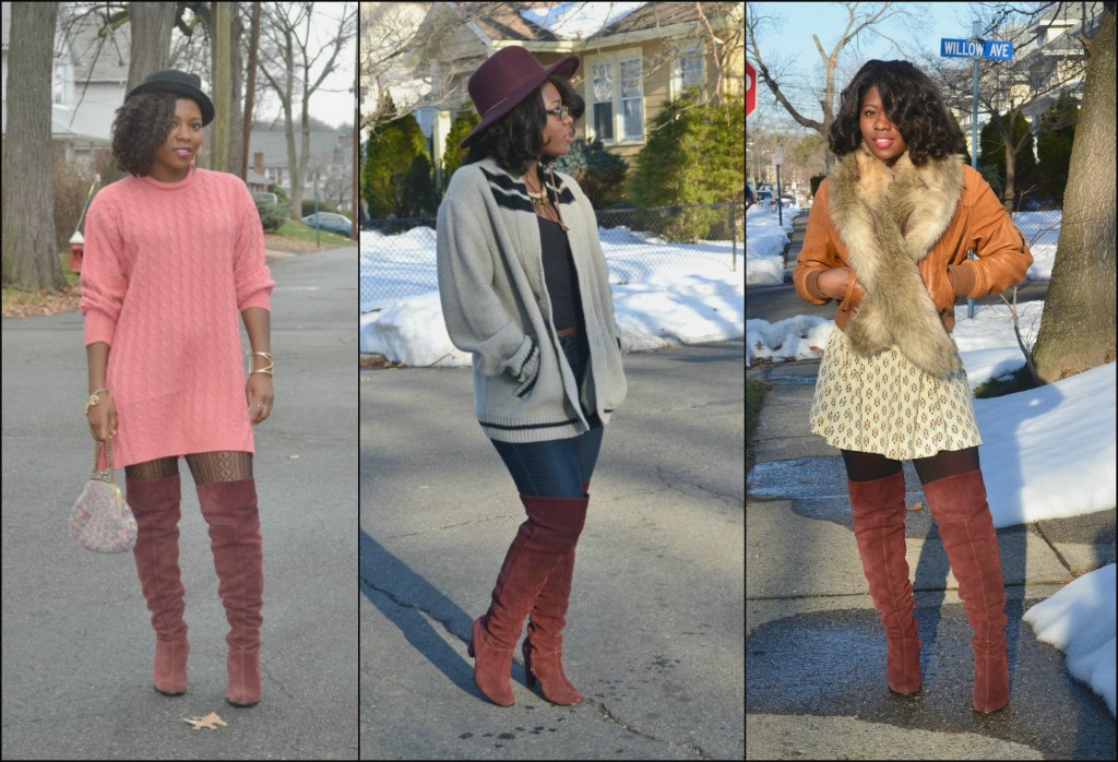 3 Ways to Wear Over the Knee Boots