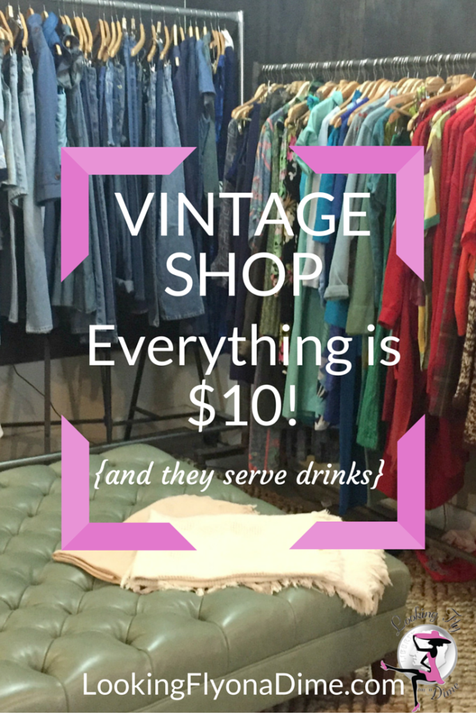 The $10 Vintage Store You Need to Know {& They Serve Drinks!}