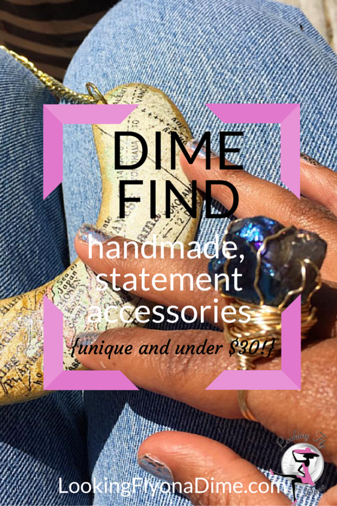 Dime Find of the Week: Statement Making Handmade Jewelry {the quality is amazing!}