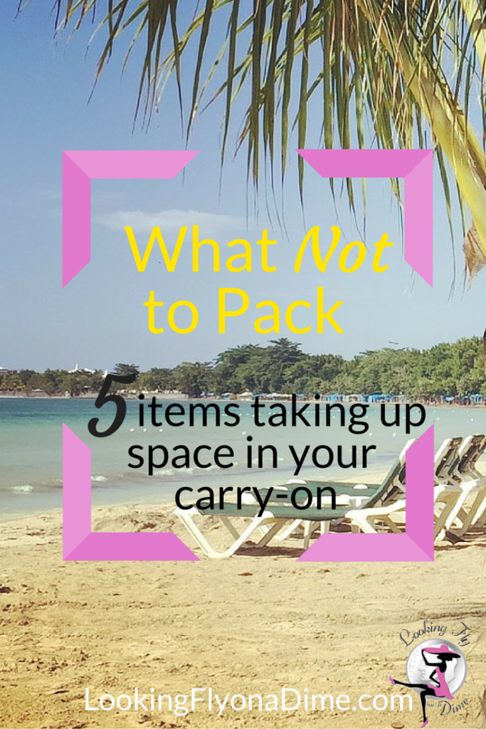 What Not to Pack in Your Carry-On {5 Unnecessary Items that Take Up Space}