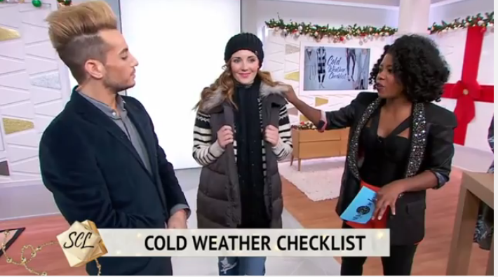puffer-vest-hat-scarf-combo-tommy-hilfiger-sequin-beanie-scarf-cold-weather-clothes-cold-weather-checklist