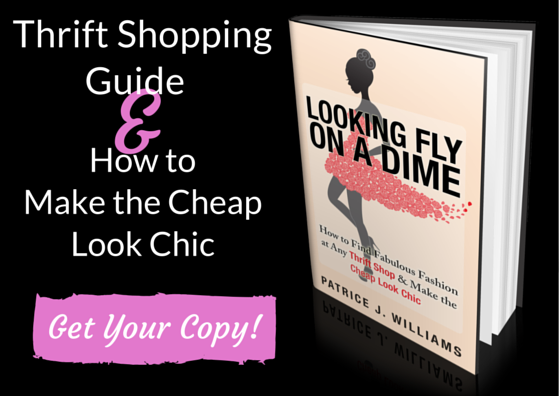 Book cover for Looking Fly on a Dime: How to Find Fabulous Fashion at Any Thrift Shop and Make the Cheap Look Chic