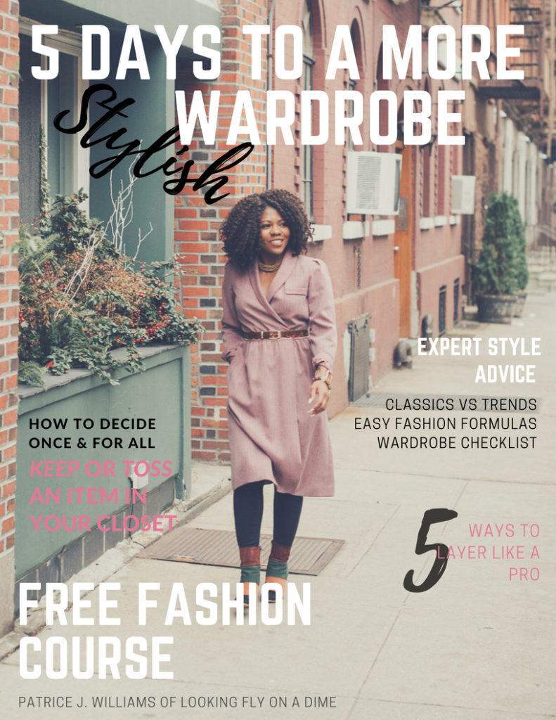 Cover for Fashion E-course 5 Days to a More Stylish Wardrobe